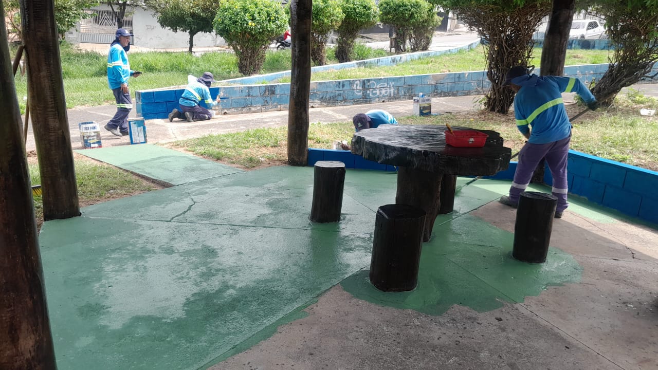jardim-minda:-praca-proxima-ao-campo-de-futebol-society-esta-de-cara-nova